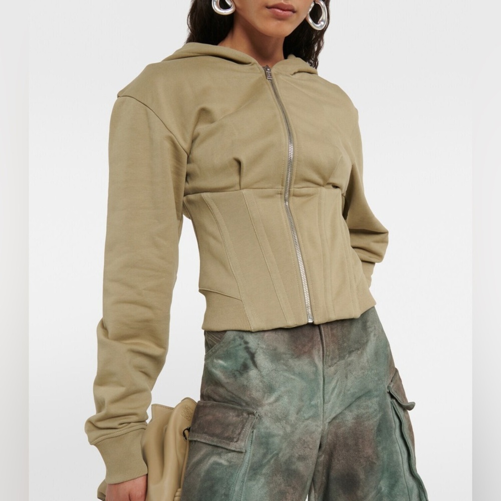 Dion Lee | Layered Corset Hoodie